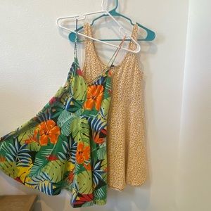 Two summer dresses